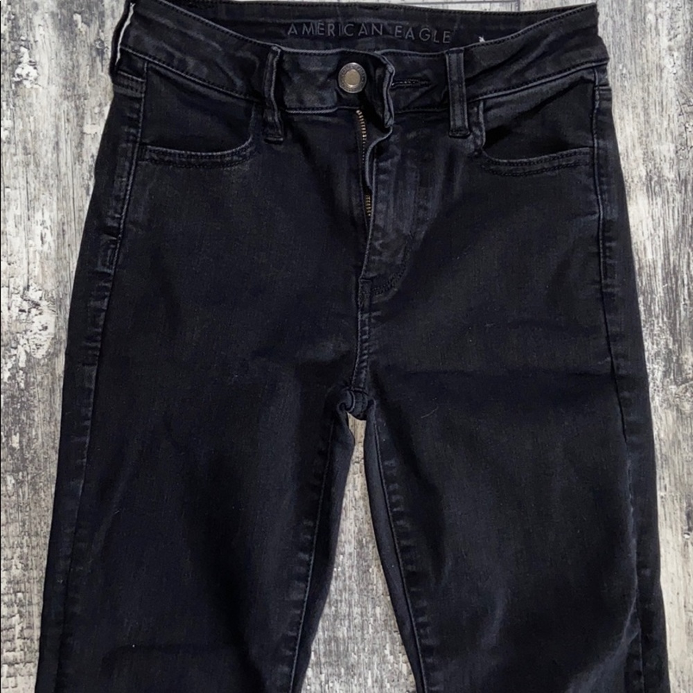 High waisted American eagle jeans